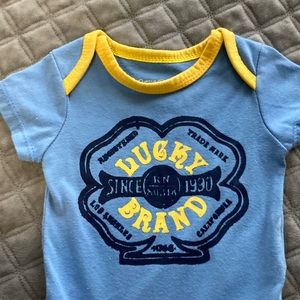 Lucky brand onesie size 0-3